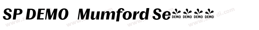 SP DEMO   Mumford Se字体转换